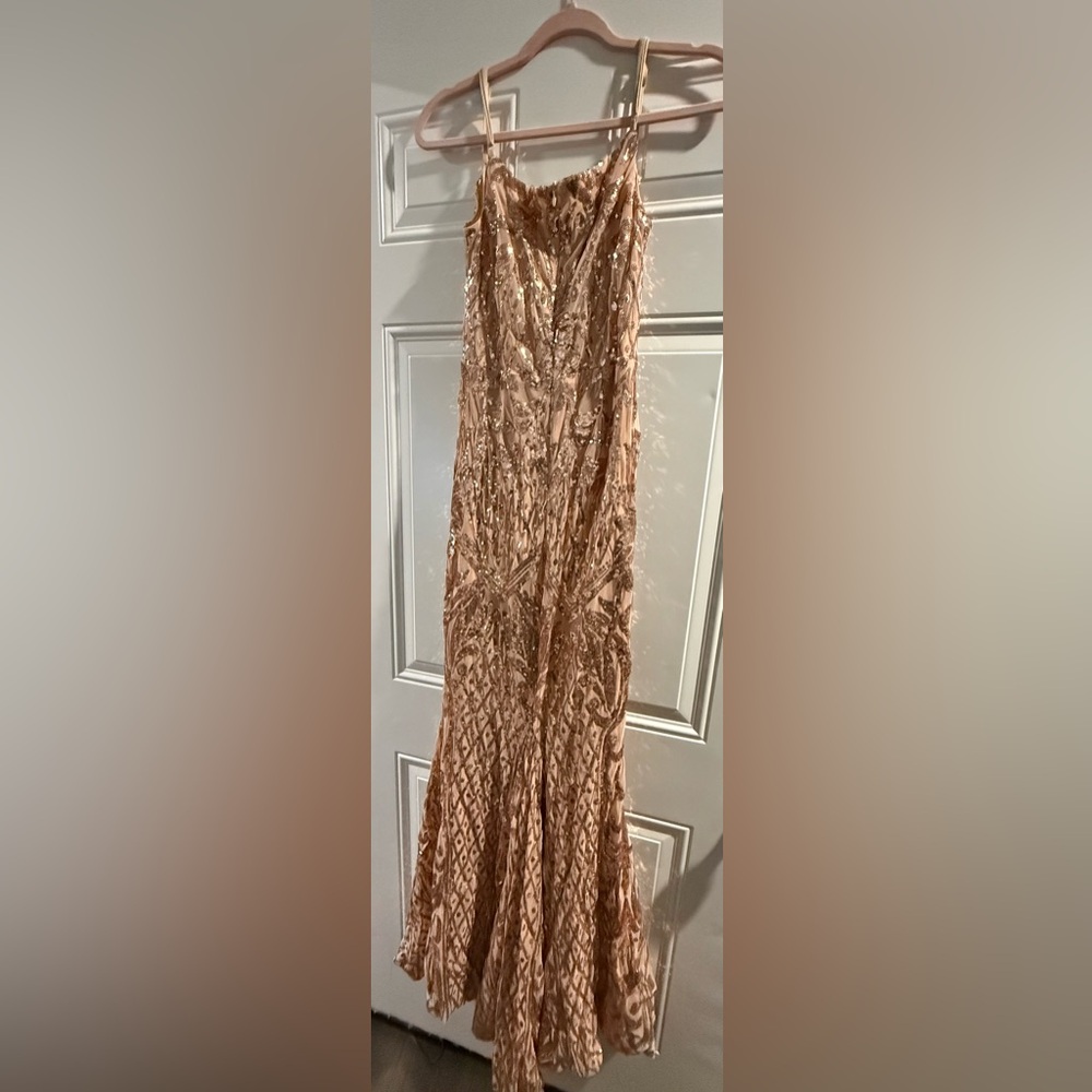 Sequin Embellished Gown